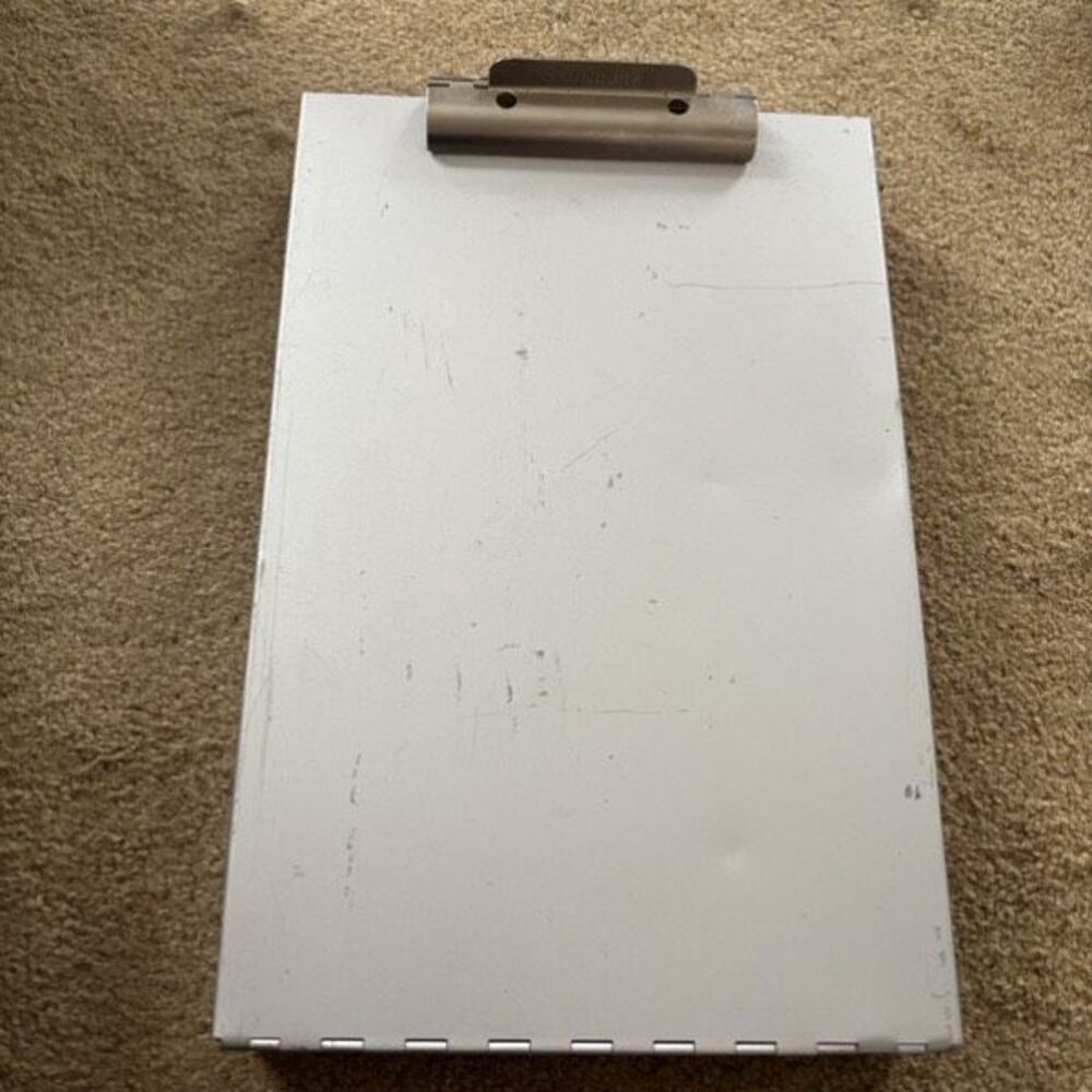 Saunders Legal Size Aluminum Clipboard With Storage